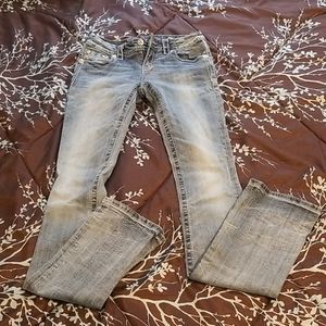 26x37 Miss Me Slim Bootcut Jeans